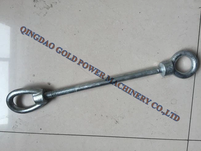 Collar Eye Bolt Long Shank Eye Bolt For Lifting Towing Eye Bolt